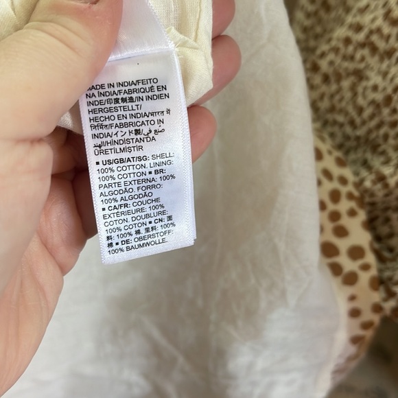 NWT Fashion Jackson x Amazon The Drop White Prairie Dot Midi Tiered Dress - Picture 11 of 12